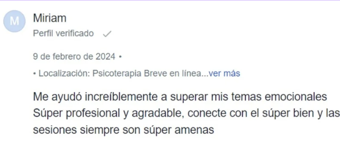 Rese&ntilde;a Miriam