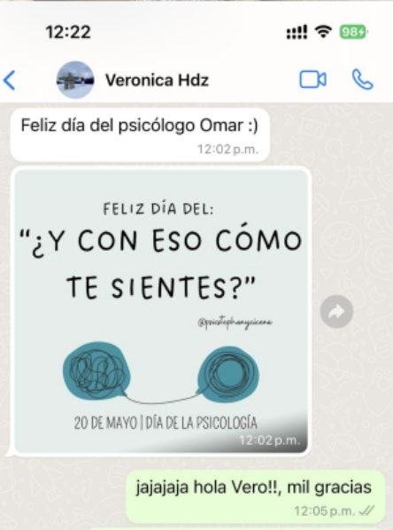 WhatsApp Ver&oacute;nica